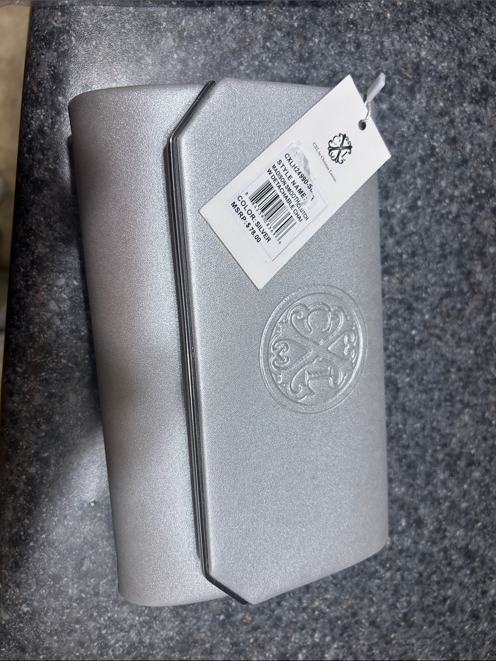 Silver Phone Clutch Case - Unbranded